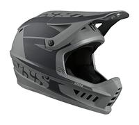 IXS XACT Evo Casque Intégral VTT/BMX Adulte Unisexe, Black-Graphite, Taille M/L (57-59cm)