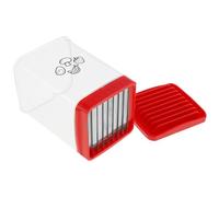IXTIX Speed Cup Slicer avec assiette push-plate, tasse portable, trancheuse efficace, coupe de fruits, coupe multifonctionnelle, coupe compacte, coupe-fraise, tasse facile à utiliser, coupe-œufs pour