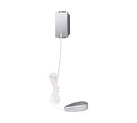 IXTRIMA Bouton de serrage avec corde 1P 10A, couleur grise, compatible avec Bticino Living Light/international 1 pièce