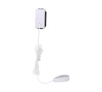 Ixtrima Bouton de serrage avec corde, interrupteur à déchirure, 10 A, blanc, compatible avec Bticino Living International/Light