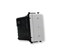 IXTRIMA Bouton montants volet roulant connecté Smart Wifi Tuya fruit module compatible avec supports Vimar plana blanc