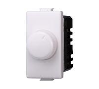 Ixtrima Bticino Livinglight Régulateur à bouton compatible pour charges résistives 100 W-1000 W couleur blanche - 1 pièce