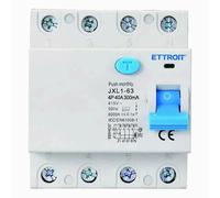 IXTRIMA Interrupteur différentiel pur 4P 40A 300mA 380V-6KA Classe A 300mA pour rail DIN - 4 modules DIN - Protection circuit et sécurité installations