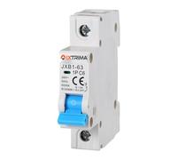 IXTRIMA Interrupteur magnétothermique 1P 6A 220V 6KA pour rail DIN - 1 module DIN - protection circuit et sécurité installations