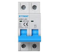 IXTRIMA Interrupteur magnétothermique automatique, 2P 25A 220V 6kA, bipolaire MCB 2P C25