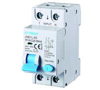 IXTRIMA Interrupteur magnétothermique différentiel 1P+N 20A 30mA 220V-6KA 2 modules 30mA pour rail DIN - Protection circuit et sécurité installations