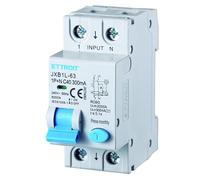 IXTRIMA Interrupteur magnétothermique différentiel 1P+N 40A 300mA 220V-6KA 2 modules 300mA pour rail DIN - Protection circuit et sécurité installations