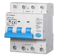 IXTRIMA Interrupteur magnétothermique différentiel 3P+N 16A 30mA 380V-6KA 30mA pour rail DIN - 4 modules DIN - Protection circuit et sécurité installations