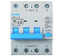 IXTRIMA Interrupteur magnétothermique différentiel 3P+N 25A 300mA 380V-6KA Classe A 300mA pour rail DIN - 4 modules DIN - Protection circuit et sécurité installations