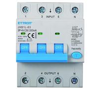 IXTRIMA Interrupteur magnétothermique différentiel 3P+N 50A 300mA 380V-6KA Classe A 300mA pour rail DIN - 4 modules DIN - Protection circuit et sécurité installations