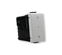 IXTRIMA Interrupteur variateur connecté Smart Zigbee/Tuya Wifi fruit module compatible avec les supports Bticino Matix blanc