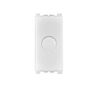 IXTRIMA Lampe LED encastrable, 1 module avec bouton marche/arrêt, lumière blanche naturelle 4000K, compatible avec Vimar Arkè, blanc
