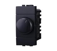 IXTRIMA Régulateur variateur à bouton 220 V, 100 - 1000 W, couleur noire, compatible avec Bticino Living International/Light