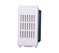 IXTRIMA Sonnerie bronze 6 A 230 V compatible plate couleur blanche EV1601