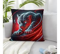 IXUEOUUXC Black Panther 3D Imprimé avec Taie d'oreiller Décoration D'intérieur 2 Taies Fille Cadeau 45x45cm