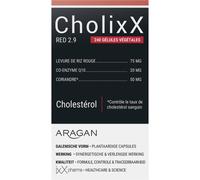 ixX Pharma CholixX Red 2,9 Levure de riz rouge CoQ10 & Vitamines B9-B12 240 Gélules