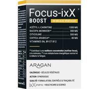 ixX Pharma Focus ixX Boost Caféine Bacopa & Vitamines B Focus Et Mémoire 40 Gélules