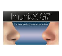 ixX Pharma ImunixX G7 Défenses/Voies Respiratoires Imunoglukan/PEA/Kamcold/Zinc 40 Comprimés