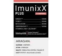 ixX Pharma ImunixX Plus Imunoglukan Sureau & Vitamine C Immunité 14 Comprimés