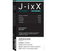 ixX Pharma J-ixX Intense Mobilité/Confort Articulaire Boswellia/Curcuma/Vitamines C-D 120 Comprimés