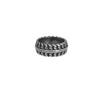 iXXXi Men-Aston Martin Bague Homme, 20mm, Acier inoxydable, Aucune pierre précieuse