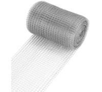 Ixydor Treillis Métallique en Acier Inoxydable, 12M x 127mm Grillage Fine Maille, Grille Maille Métallique Anti Rongeur pour La Protection des Rongeurs, Protection des Semis Et des Graines