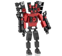 IXYHKB Skibidi Toilette Jeu de Construction, Skibidi Kit de Blocs de Construction de Toilettes Skibidi Titan Block Toys Blocs de Construction de Jouets Skibidi Toilet pour Famille et Amis