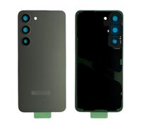 iYAiYO Cache arrière en Verre avec Objectif d'appareil Photo pour Samsung S23 SM-S911B SM-S911U Couvercle de Batterie arrière Pièce de Rechange avec adhésif pré-installé (Vert)
