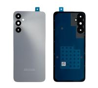 iYAiYO Cache Batterie arrière avec Objectif d'appareil Photo pour Samsung A05S SM-A057F SM-A057M Pièce de Rechange avec adhésif pré-installé (Argent)