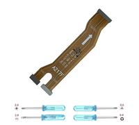 iYAiYO Connecteur câble flexible pour connexion carte mère compatible avec Samsung A21S SM-A217F, SM-A217F/DS, SM-A217F/DSN, SM-A217M, SM-A217M/DS, SM-A217N avec tournevis