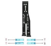 iYAiYO Connecteur câble flexible pour connexion carte mère compatible avec Samsung A32 4G SM-A325F, SM-A325F/DS, SM-A325M, SM-A325N avec tournevis