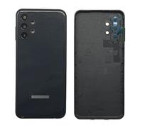 iYAiYO Couvercle de batterie arrière avec lentille caméra pour Samsung A13 4G SM-A135F, SM-A135F/DS, SM-A135M Pièce de Rechange du Boîtier Couvercle Arrière - Noir