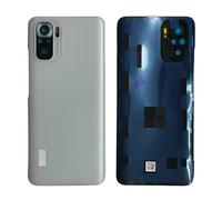 iYAiYO Couvercle de Batterie Arrière avec Lentille de Caméra pour Xiaomi Redmi Note 10S Pièce de Remplacement du Boîtier Couvercle Arrière avec Autocollant préinstallé-Blanc