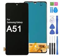 iYAiYO Écran Incell Écran Tactile Digitizer Remplacement Compatible avec Samsung A51 Écran Complet avec Outils-Noir