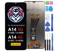 iYAiYO Écran LCD avec écran Tactile de Rechange Compatible avec Samsung A14 5G Version Européenne SM-A146B Écran Complet avec Outils - Noir