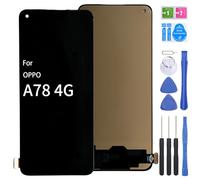 iYAiYO Écran LCD de Remplacement pour écran Tactile numériseur Compatible avec Oppo A78 4G CPH2565 Incell Plein écran avec Outils - Noir