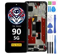 iYAiYO Écran LCD Display Digitizer Tactile pour Honor 90 OLED Original avec Cadre Écran Remplacement Assemblé avec Outils