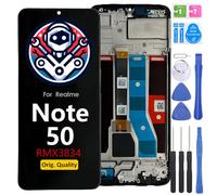 iYAiYO Écran LCD Display Digitizer Tactile pour Realme Note 50 Original avec Cadre Écran Remplacement Assemblé avec Outils