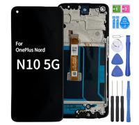 iYAiYO Écran LCD Écran Tactile Digitizer Remplacement Compatible avec OnePlus Nord N10 5G BE2029, BE2025, BE2026, BE2028 Écran Complet avec Cadre Noir