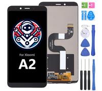 iYAiYO Écran LCD Écran Tactile Digitizer Remplacement Compatible avec Xiaomi A2 M1804D2SG, M1804D2SI Écran Complet avec Outils-Noir