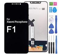 iYAiYO Écran LCD Écran Tactile Digitizer Remplacement Compatible avec Xiaomi Pocophone F1 M1805E10A Écran Complet avec Outils-Noir