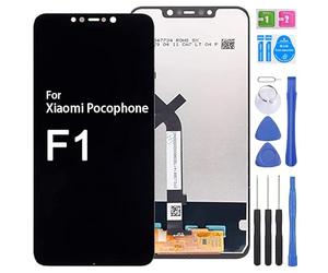iYAiYO Écran LCD Écran Tactile Digitizer Remplacement Compatible avec Xiaomi Pocophone F1 M1805E10A Écran Complet avec Outils-Noir