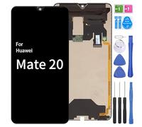 iYAiYO Écran Tactile Digitizer Remplacement Compatible avec Huawei Mate 20 HMA-L29, HMA-L09, HMA-LX9, HMA-AL00, HMA-TL00 Écran Complet avec Outils-Noir