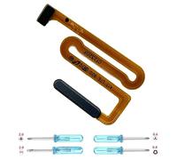 iYAiYO Fingerprint Sensor Câble Flexible pour Samsung A13 4G Lecteur d'Empreintes Flex Cable Capteur d'Empreintes Digitales Remplacement incl. Tournevis - Noir