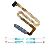 iYAiYO Fingerprint Sensor Câble Flexible pour Samsung A13 4G Lecteur d'Empreintes Flex Cable Capteur d'Empreintes Digitales Remplacement incl. Tournevis-Bleu