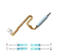 iYAiYO Fingerprint Sensor Câble flexible pour Xiaomi Redmi Note 10 PRO M2101K6G, M2101K6R Lecteur d'Empreintes Flex Cable Capteur d'Empreintes Digitales Remplacement incl. Tournevis-Bleu
