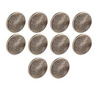 Iyalezirk 10X CW Code Morse Pièces Commémoratives CW Coin Training Coin Code Morse Training Coin pour Les Amateurs de Radio Premières Armes