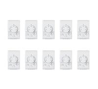 Iyalezirk 10X MT01 220VAC Thermostat Mécanique de Pièce Climatiseur Ventilateur Bobine Thermostat Régulateur de Température Chaud