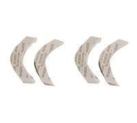 Iyalezirk 144 Pcs/Lot Pas de Brillance Forte Perruque de Cheveux Bande Double Bandes D'Extension Adhésives étanche pour Toupet/Dentelle Perruques Film CC Forme