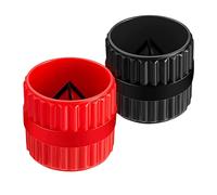 Iyalezirk 2 Pieces de Tubes pour Alésoirs intérieurs et extérieurs et outils de biseautage de tuyaux pour ébavurage de tuyaux adaptés pour tuyaux en cuivre PPR en PVC -A
